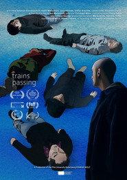 Trains passing