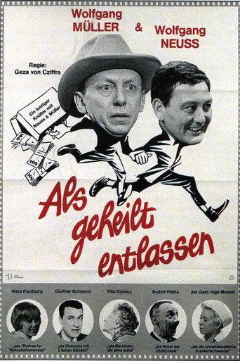 Als geheilt entlassen afişi