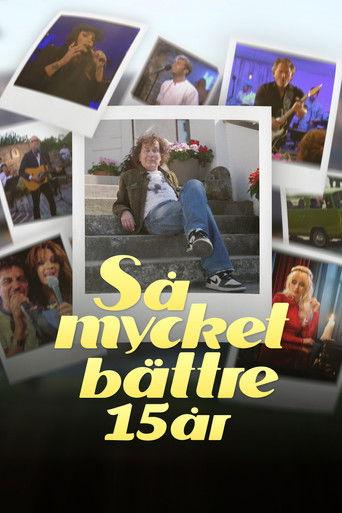 Så mycket bättre 15 år afişi