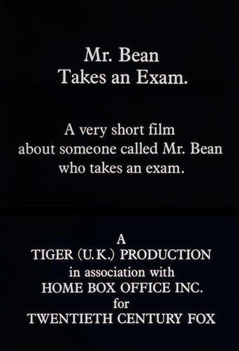 Mr. Bean Takes an Exam afişi
