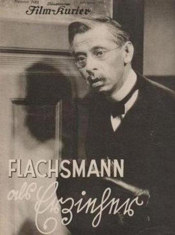 Flachsmann als Erzieher afişi
