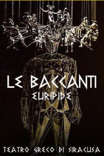 Le baccanti afişi