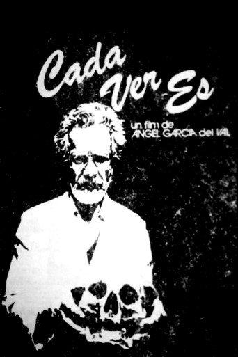 Cada ver es... afişi