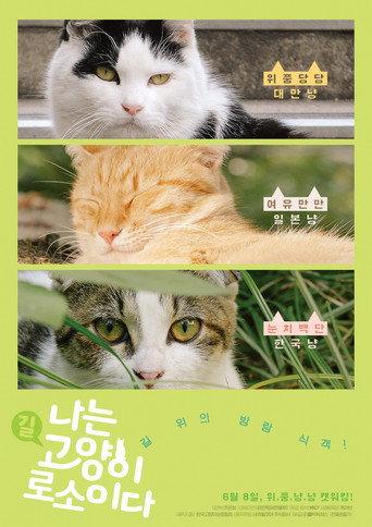나는 고양이로소이다 afişi