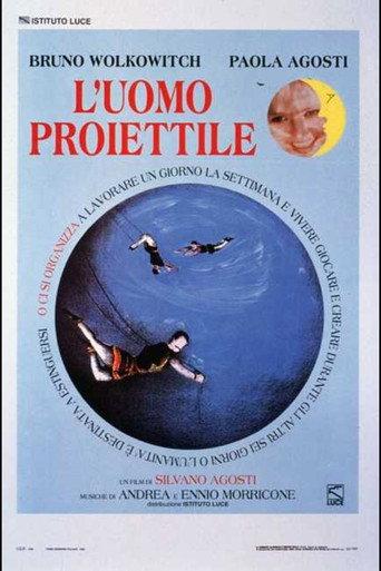 L'uomo proiettile afişi
