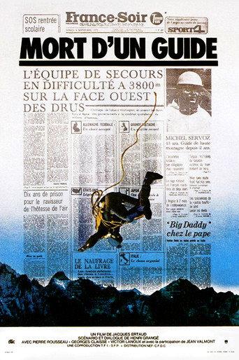 Mort d'un guide afişi