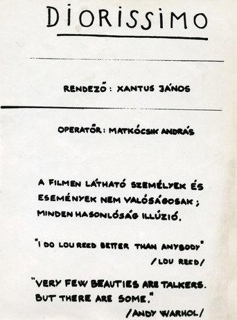 Diorissimo afişi