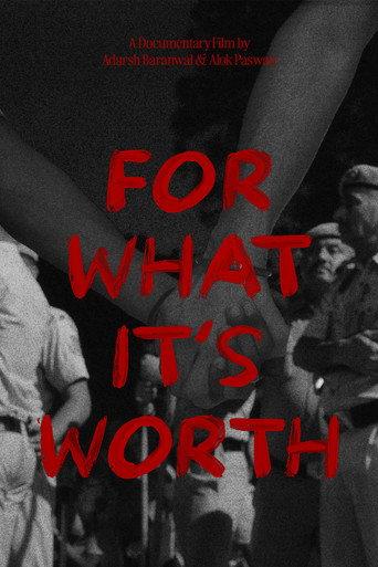For What It's Worth afişi