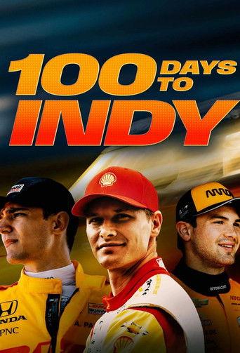 100 Days to Indy afişi