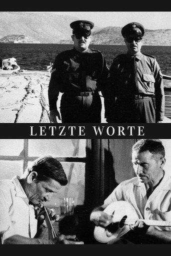 Letzte Worte afişi
