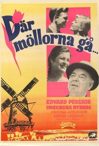 Där möllorna gå... afişi
