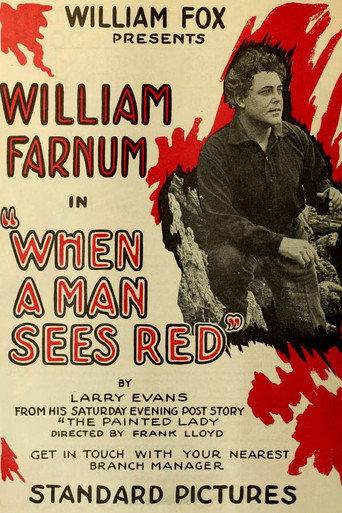 When a Man Sees Red afişi