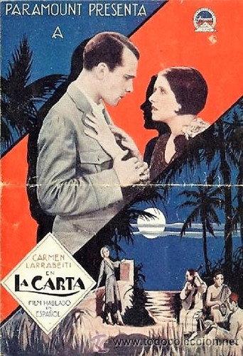 La carta afişi