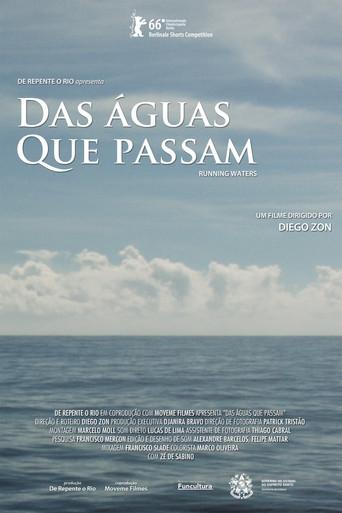 Das águas que passam afişi