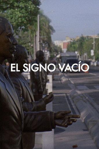 El Signo Vacío afişi
