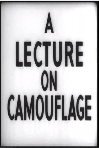 A Lecture on Camouflage afişi