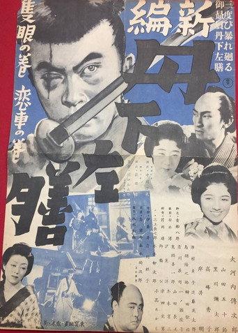 新篇 丹下左膳 隻眼の巻 afişi