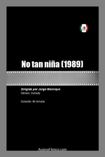 No tan niña afişi