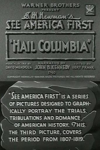 Hail Columbia afişi