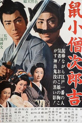 鼠小僧次郎吉 afişi