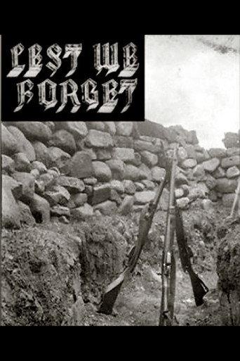 Lest We Forget afişi