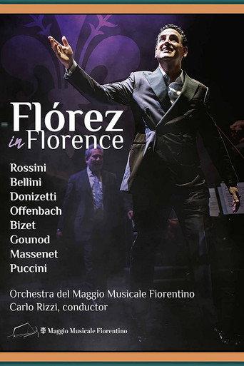 Flórez in Florence afişi