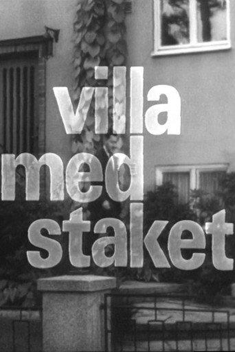 Villa med staket afişi