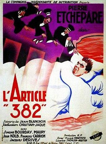 L'Article 382 afişi