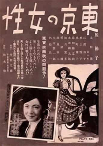 東京の女性 afişi