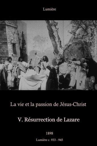 V. Résurrection de Lazare afişi
