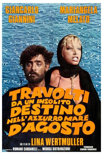Travolti da un insolito destino nell'azzurro mare d'agosto afişi