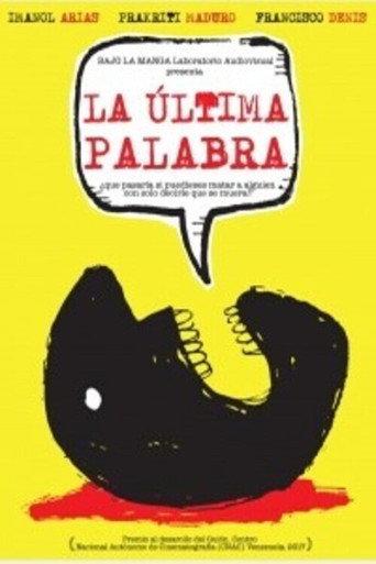 La última palabra afişi